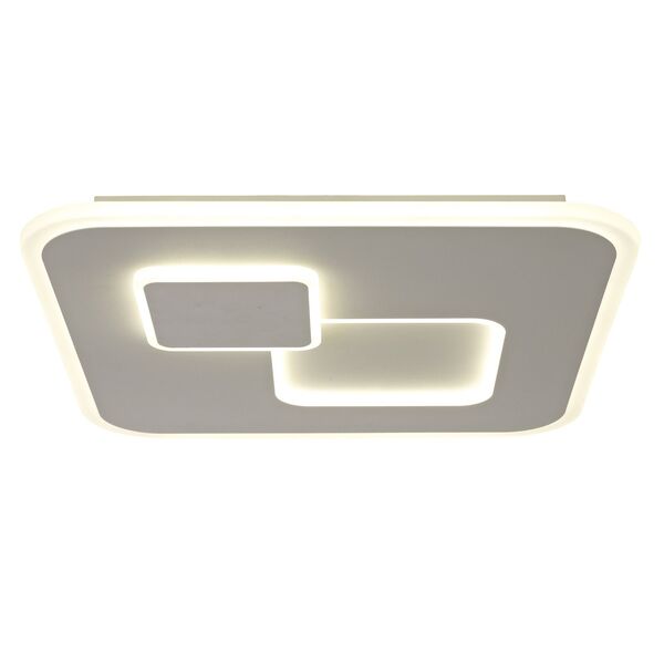 Ceiling Lamp LED 50W 3000K-6000K Square Remote Contorl WHITE