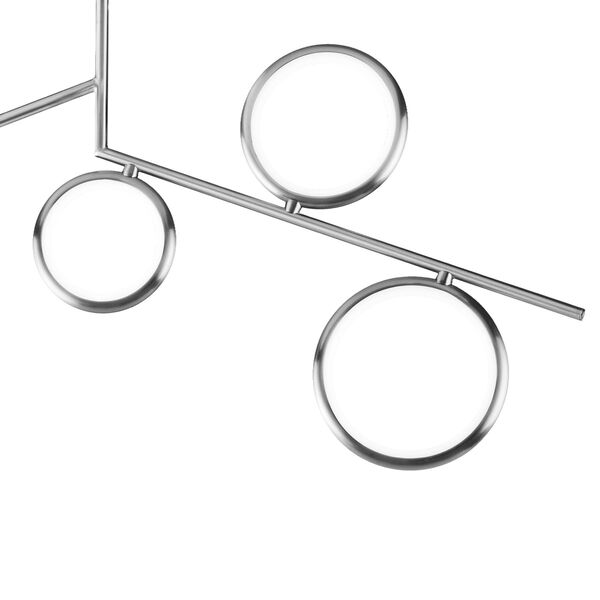 Светильник потолочный Mantra Olimpia Cromo [CEILING LAMP LED 42W CHROME]