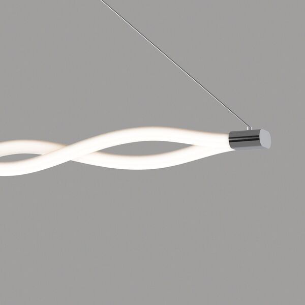 PENDANT LAMPT [LED 40W CHROME + ACRYLIC]