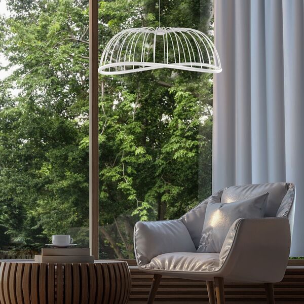 PENDANT LAMP BIG [WHITE 40W WHITE]