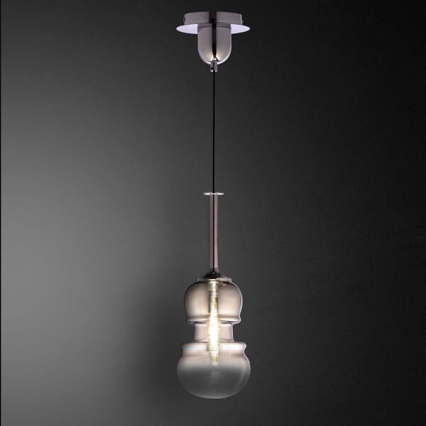 PENDANT 1L SMALL [CHROME/GRAPHITE]