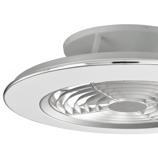 LED CEILING [70W FAN 30W WITH REMOTE CONTROL SILVER PAINTED]