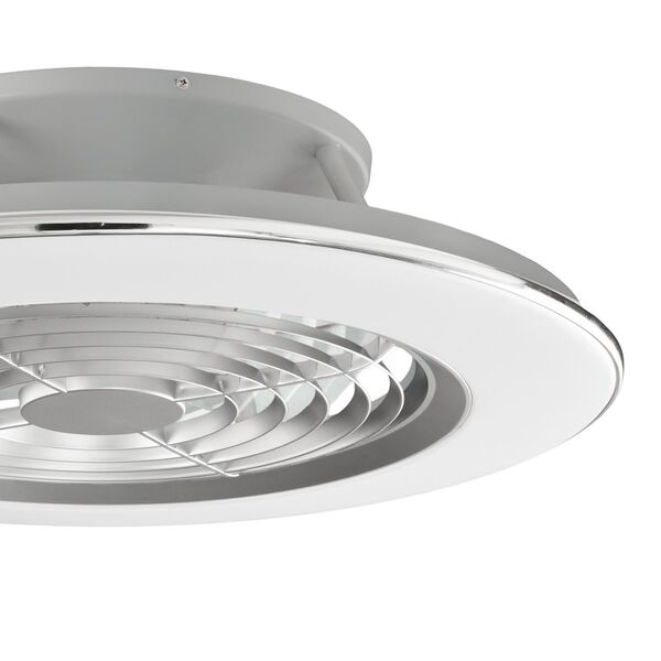 LED CEILING [70W FAN 30W WITH REMOTE CONTROL SILVER PAINTED]
