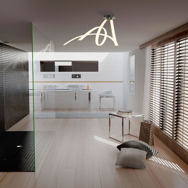 Настольная лампа Mantra Armonia [CEILING LED 60W - 3000K CHROME + ACRYLIC]