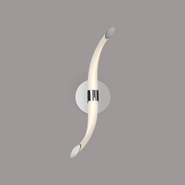 WALL LAMP [LED 12W - 3000K CHROME + ACRYLIC]