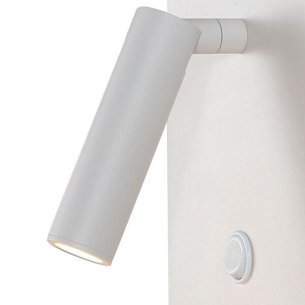 Mantra Zanzibar [LED WALL LAMP WHITE 3W - CELL PHONE INDUCTION CHARGER]