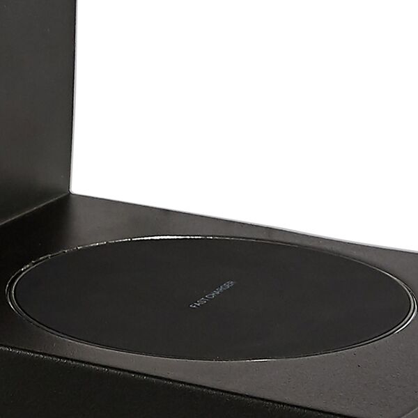 ZANZIBAR [LED WALL LAMP BLACK 5W - CELL PHONE INDUCTION CHARGER]