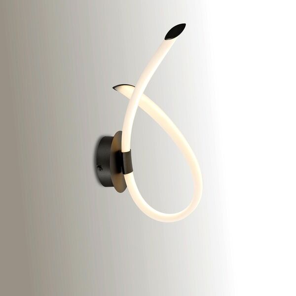 WALL LAMP LED [18W - 3000K - DIMMABLE TITANIUM + ACRYLIC]