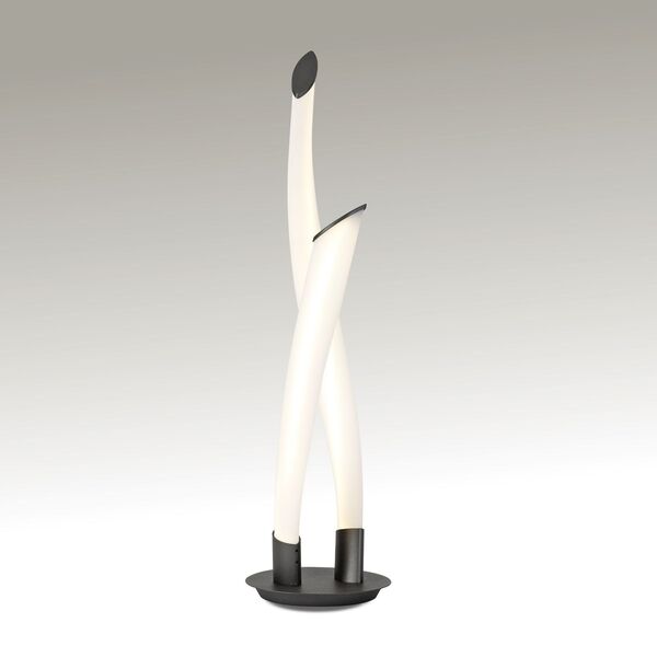 TABLE LAMP [LED 18W - 3000K TITANIUM + ACRYLIC]