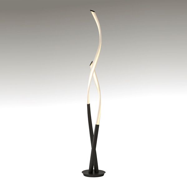 FLOOR LAMP [LED DIMMABLE 30W - 3000K - DIMMABLE TITANIUM + ACRYLIC]