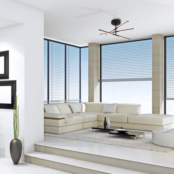 CEILING [BLACK LED 36W 3000K MATT BLACK]
