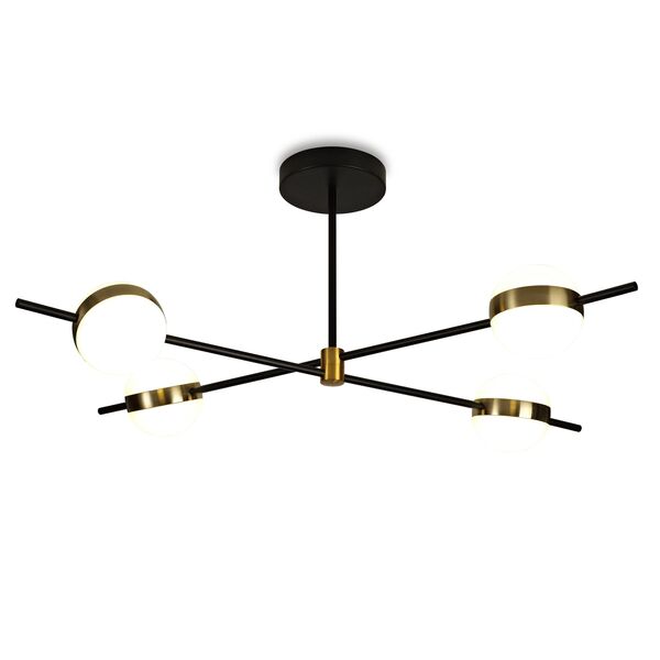 Ceiling Lamp LED 32W 3000K Gold/Black