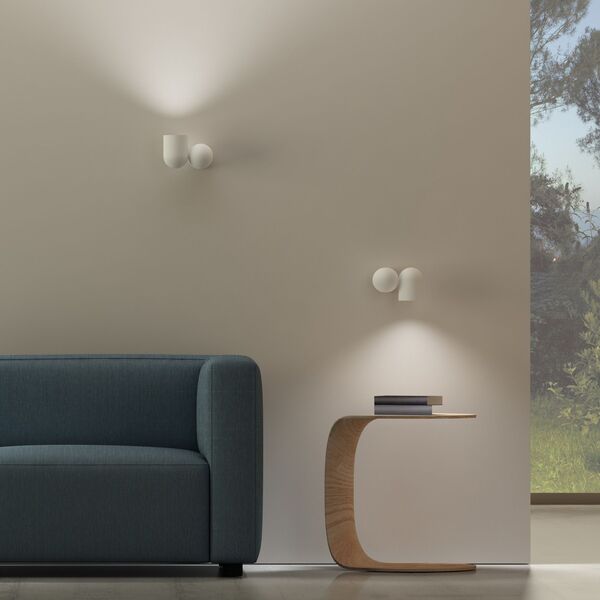 SPOT/WALL LIGHT WHITE 1L*GU10  WHITE