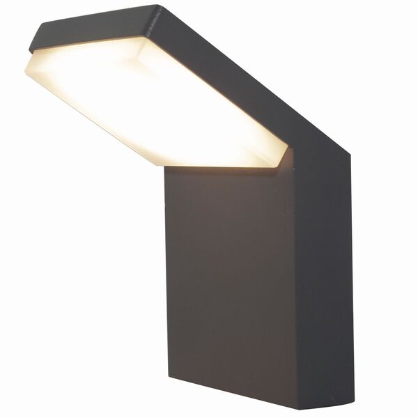 WALL LIGHT OUTDOOR  DARK GREY LED IP65 - 6W - 3000K DARK GREY