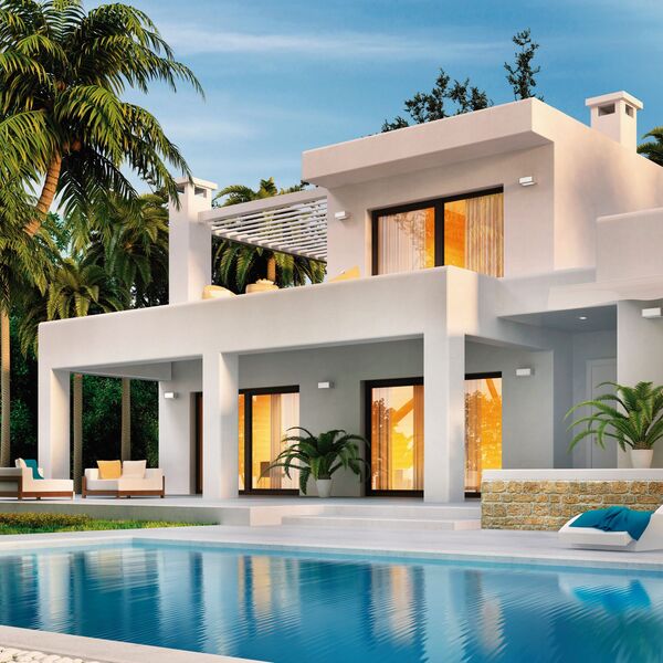 WALL LIGHT OUTDOOR  WHITE IP65 - 1L*E27 WHITE