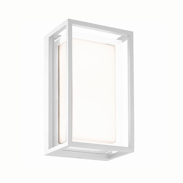 WALL LIGHT OUTDOOR  WHITE LED IP65 - 9W - 3000K WHITE