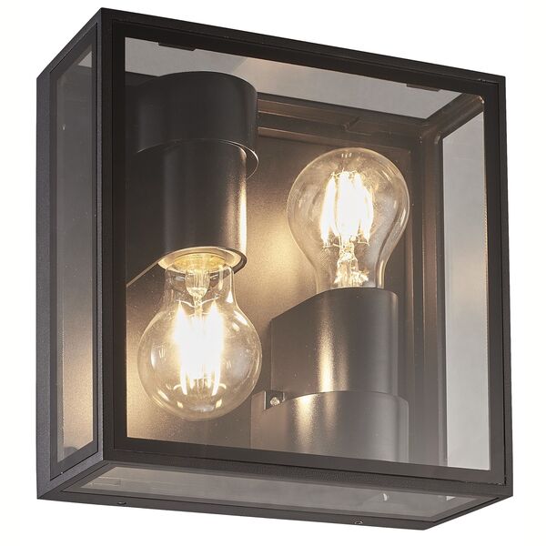 CEILING OUTDOOR  DARK GREY IP65 - 2L*E27 DARK GREY