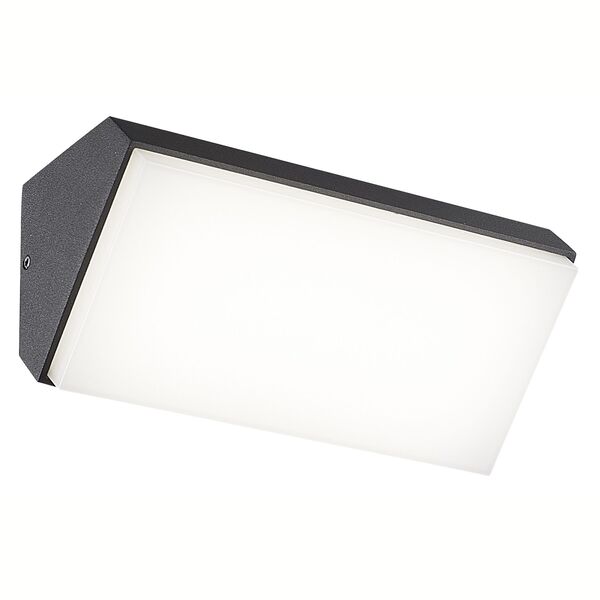 WALL LIGHT OUTDOOR  HORIZ.DARK GREY LED IP65 - 9W - 3000K DARK GREY