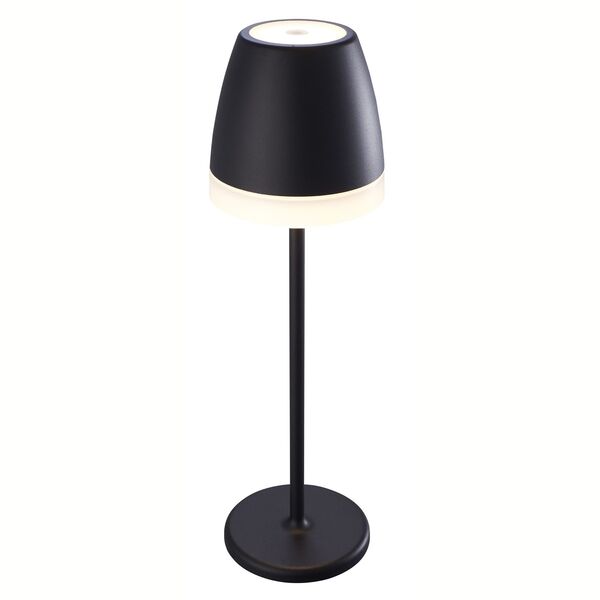 LANTERN BLACK PORTABLE OUTDOOR LED IP54 3000K BLACK