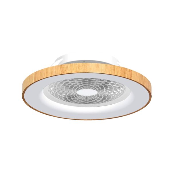 LED CEILING 70W FAN 35W WITH REMOTE CONTROL Wood/White