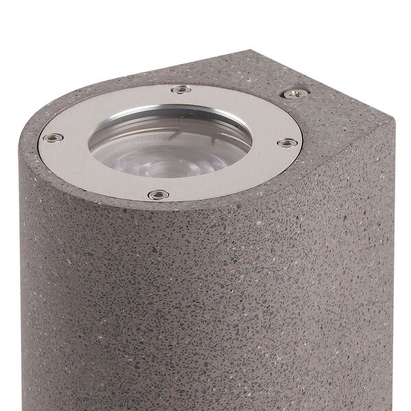WALL LIGHT R DARK GREY OUTDOOR IP65 2L*GU10 DARK GREY