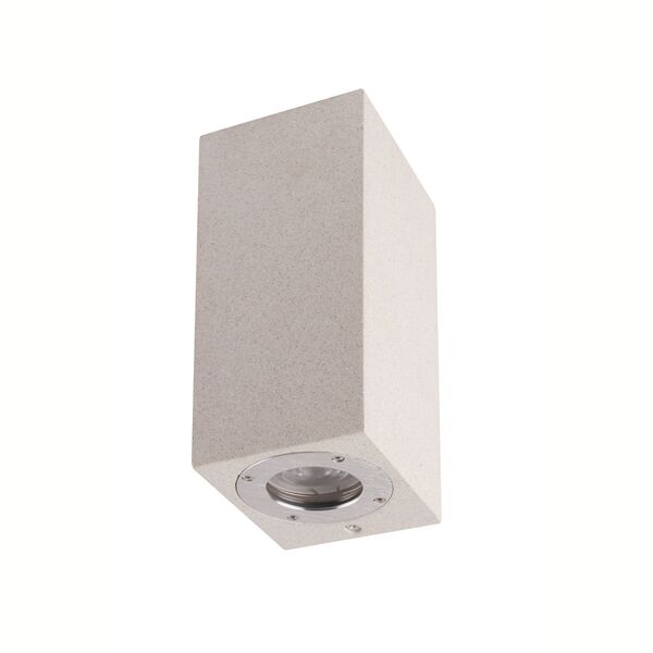 WALL LIGHT WHITE OUTDOOR IP65 2L*GU10 WHITE