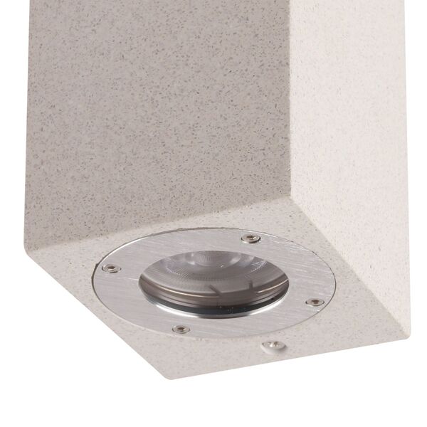 WALL LIGHT WHITE OUTDOOR IP65 2L*GU10 WHITE
