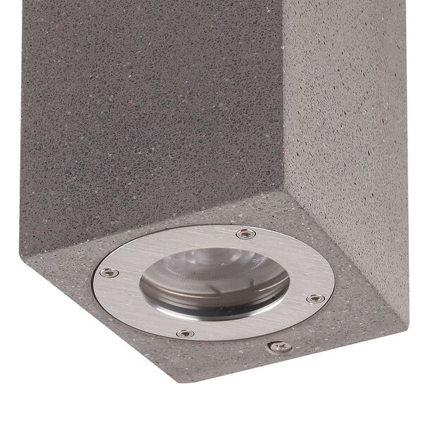 WALL LIGHT DARK GREY OUTDOOR IP65 2L*GU10 DARK GREY