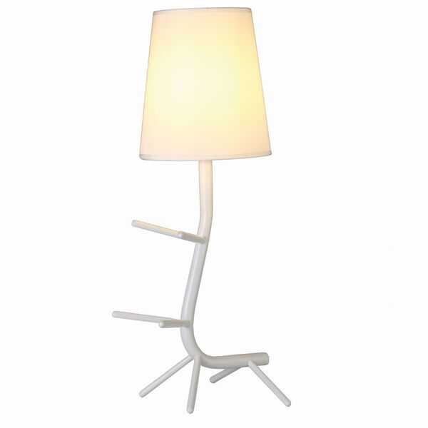 WHITE TABLE LAMP