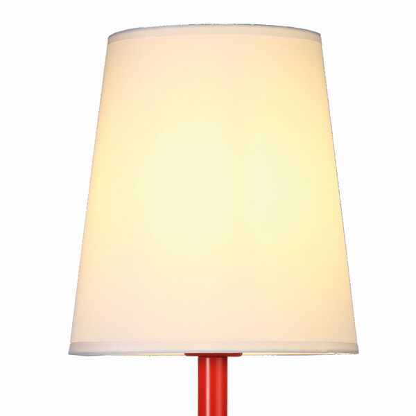 RED TABLE LAMP