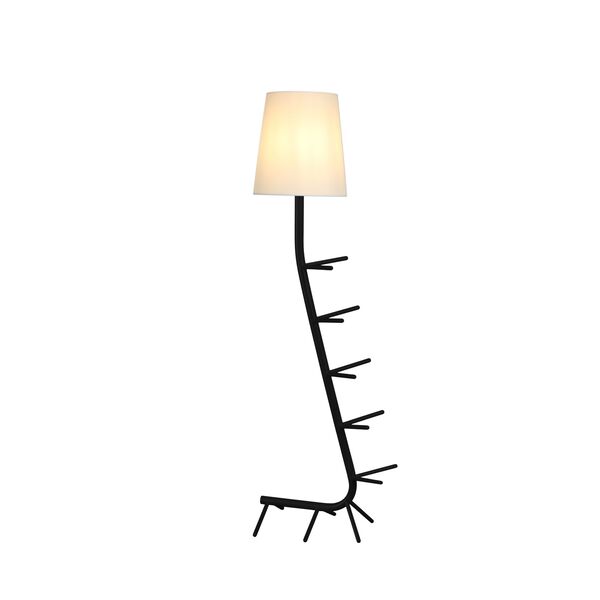 BLACK FLOOR LAMP