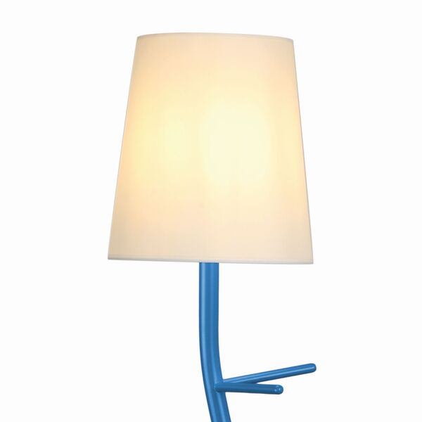 BLUE FLOOR LAMP