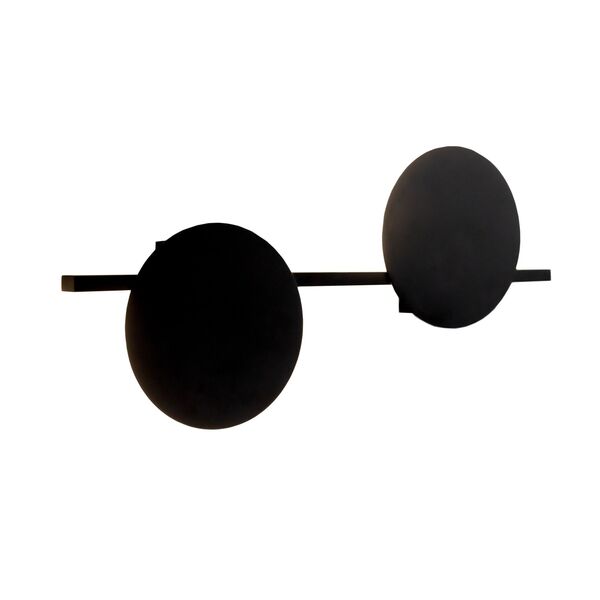 WALL LIGHT LED BLACK MEDIUM  16W 3000K BLACK