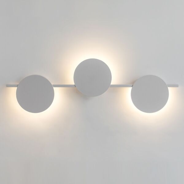 WALL LIGHT LED WHITE BIG 24W 3000K WHITE