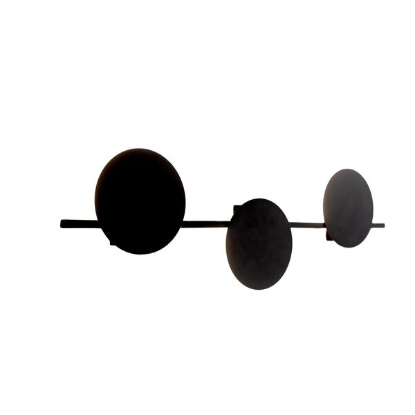 WALL LIGHT LED BLACK BIG 24W 3000K BLACK