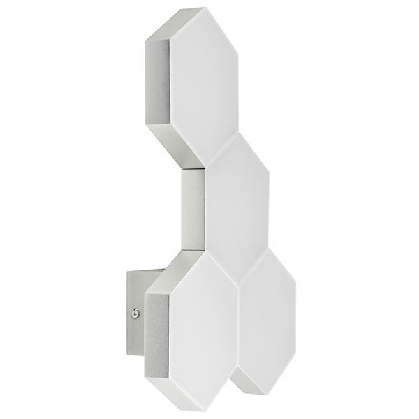 Бра FAVO [LED-20W 960LM Silver 4000K (в комплекте)]