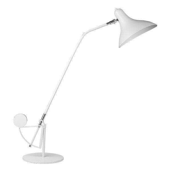 Настольная лампа MANTI [1х40W E14 White (в комплекте)]