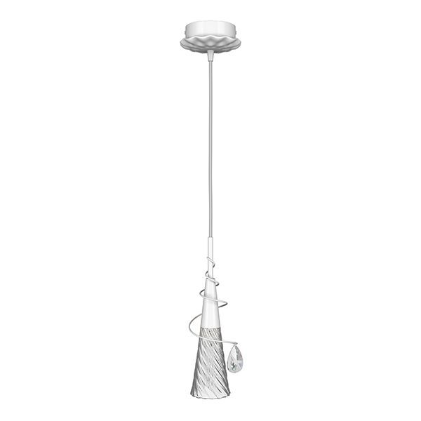 Люстра AEREO [1х25W G9 WHITE (в комплекте)]