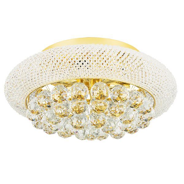 Люстра потолочная MONILE [6х40W E14 24K ЗОЛОТО (в комплекте)]