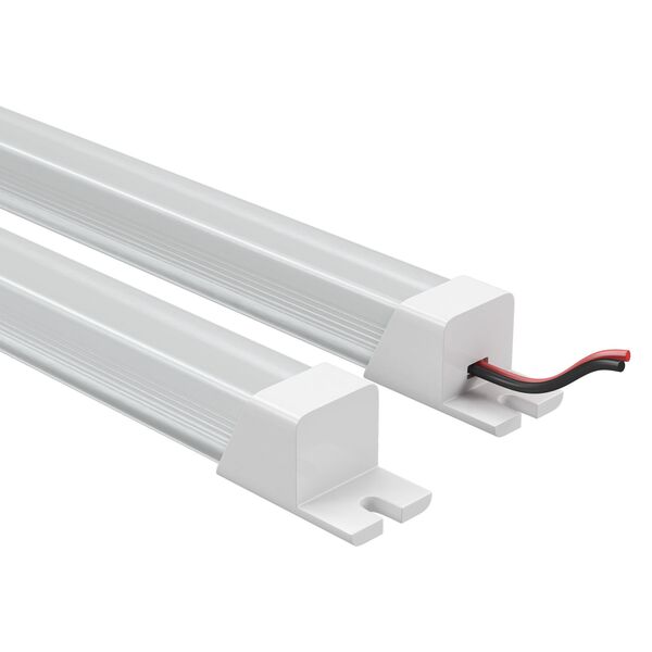 409114 Лента в PVC-профиле PROFILED 400014 12V 9.6W 120LED 4500K с прямоуг.расс.мат-л:пластик,1шт=1м