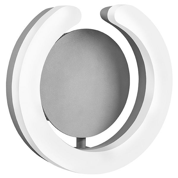 Бра UNITARIO [9,2W LED 1012LM СЕРЕБРО МАТОВЫЙ 3000K (в комплекте)]