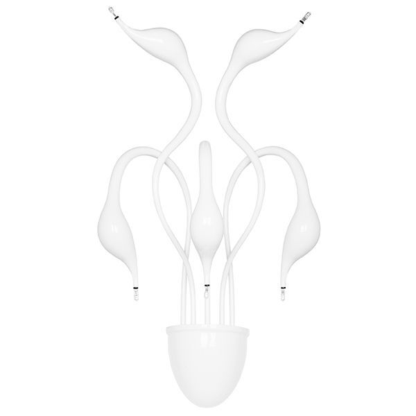 Бра Cigno collo [5х20W G4  БЕЛЫЙ (в комплекте)]