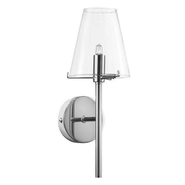 Бра DIAFANO [1х40W G9 ХРОМ/ПРОЗРАЧНЫЙ (в комплекте)]