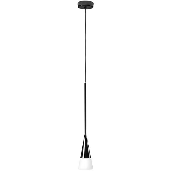 Подвес CONICITA [1х40W E14 ЧЕРНЫЙ/БЕЛЫЙ (в комплекте)]