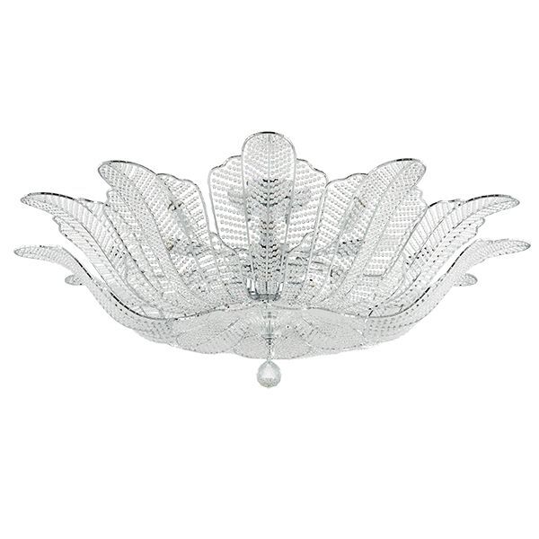 Люстра  RICCIO [12х60W E14+ 6х40W G9  ХРОМ (в комплекте)]
