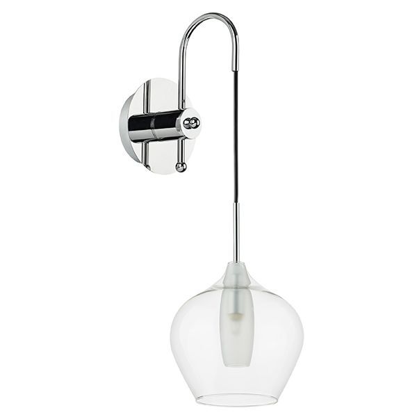 Бра PENTOLA [1х25W G9 ХРОМ/ПРОЗРАЧНЫЙ (в комплекте)]