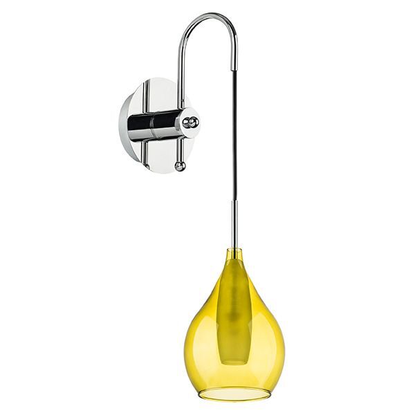 Бра PENTOLA [1х25W G9 ХРОМ/ОЛИВКОВЫЙ (в комплекте)]
