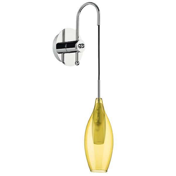 Бра PENTOLA [1х25W G9 ХРОМ/ОЛИВКОВЫЙ (в комплекте)]