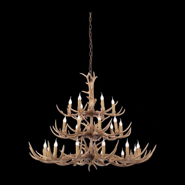 Люстра подвесная ST-Luce Renna [Светло-коричневый E14 27*40W (из 2-х коробок)]