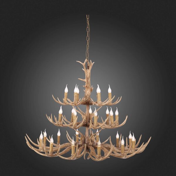 Люстра подвесная ST-Luce Renna [Светло-коричневый E14 27*40W (из 2-х коробок)]